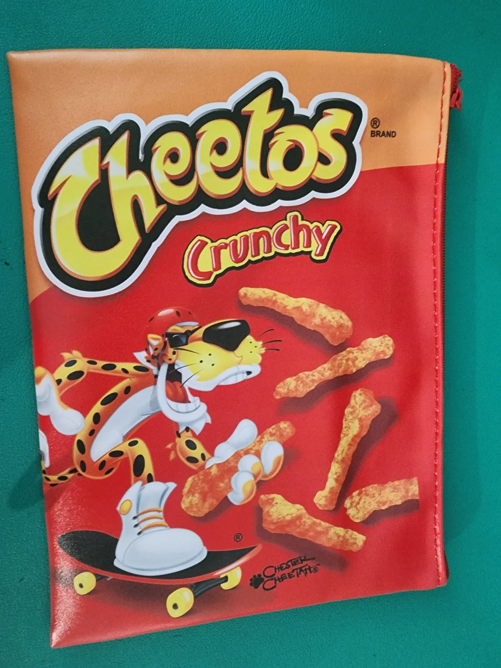 Cheetos bright red